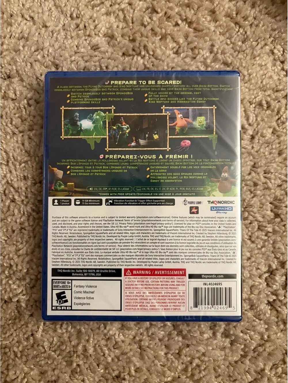 SpongeBob Titans of the Tide for PlayStation 5